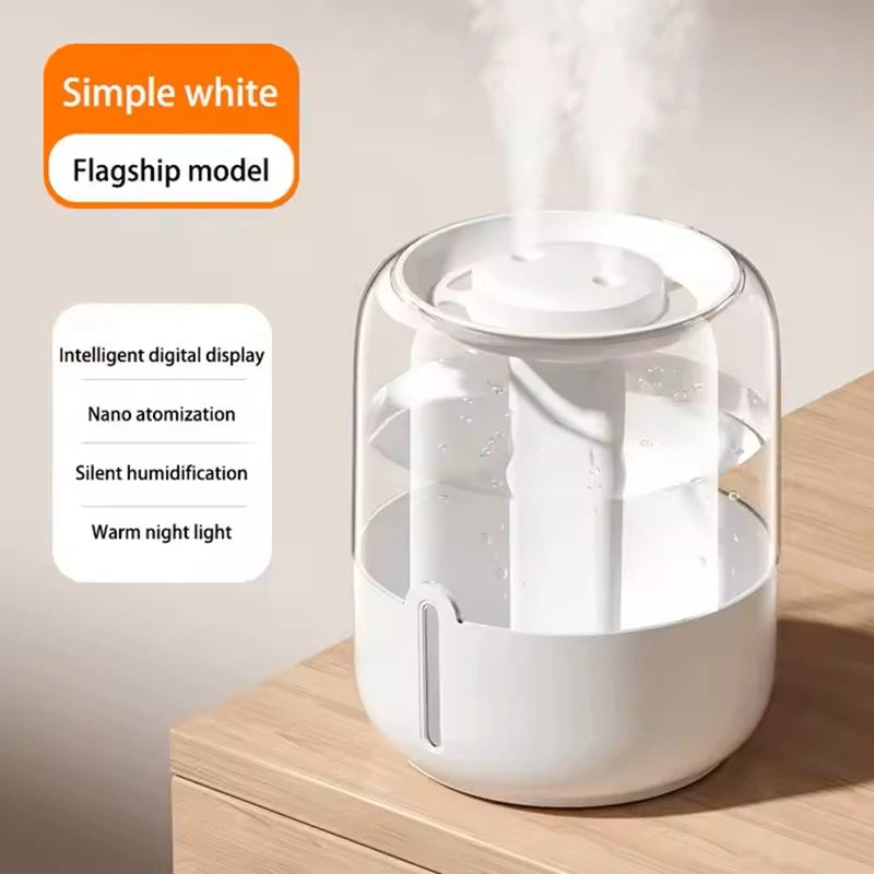 Xiaomi MIJIA 6.8L Large Capacity Humidifier USB Dual Mist For Home Dormitory Office Bedroom Desktop Night Light