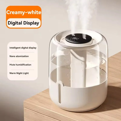 Xiaomi MIJIA 6.8L Large Capacity Humidifier USB Dual Mist For Home Dormitory Office Bedroom Desktop Night Light