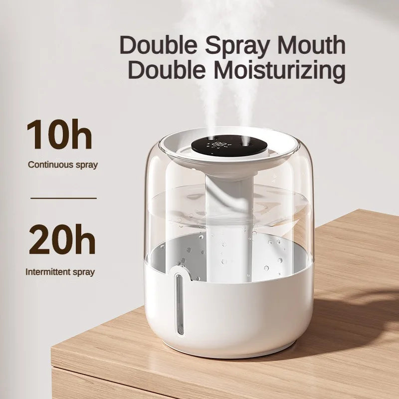 Xiaomi MIJIA 6.8L Large Capacity Humidifier USB Dual Mist For Home Dormitory Office Bedroom Desktop Night Light