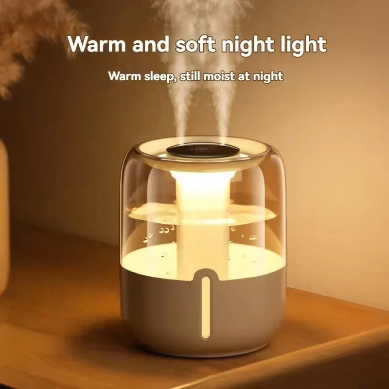 Xiaomi MIJIA 6.8L Large Capacity Humidifier USB Dual Mist For Home Dormitory Office Bedroom Desktop Night Light