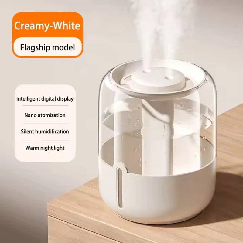 Xiaomi MIJIA 6.8L Large Capacity Humidifier USB Dual Mist For Home Dormitory Office Bedroom Desktop Night Light